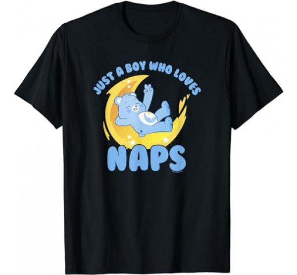 Care Bears Bedtime Bear Just A Boy Who Loves Naps T-Shirt Care Bears Bedtime Bear Just A Boy Who Loves Naps T-Shirt